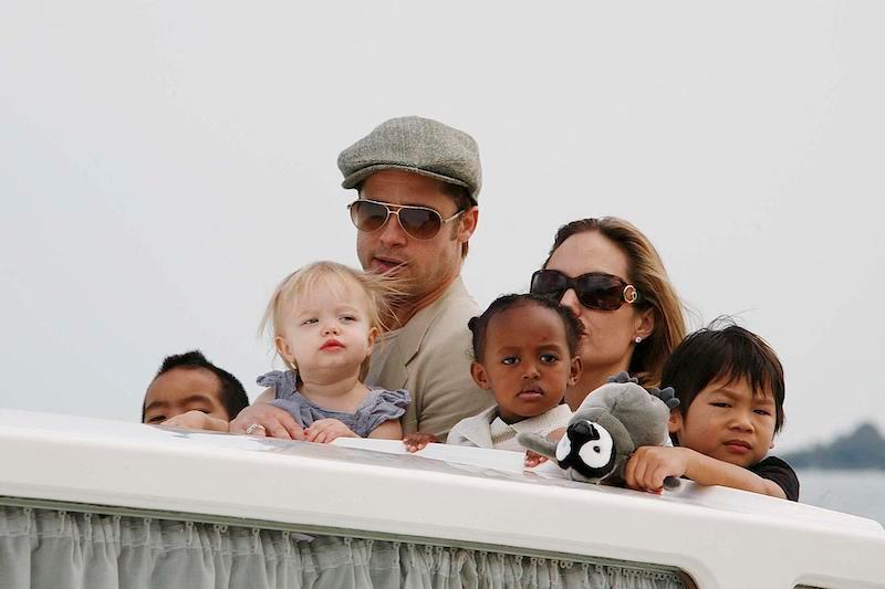 brad pitt angelina jolie son pax accident