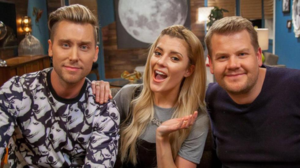 Lance bass james corden grace helbig