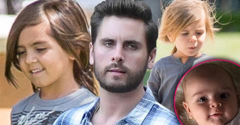 Scott disick leaves kids a month
