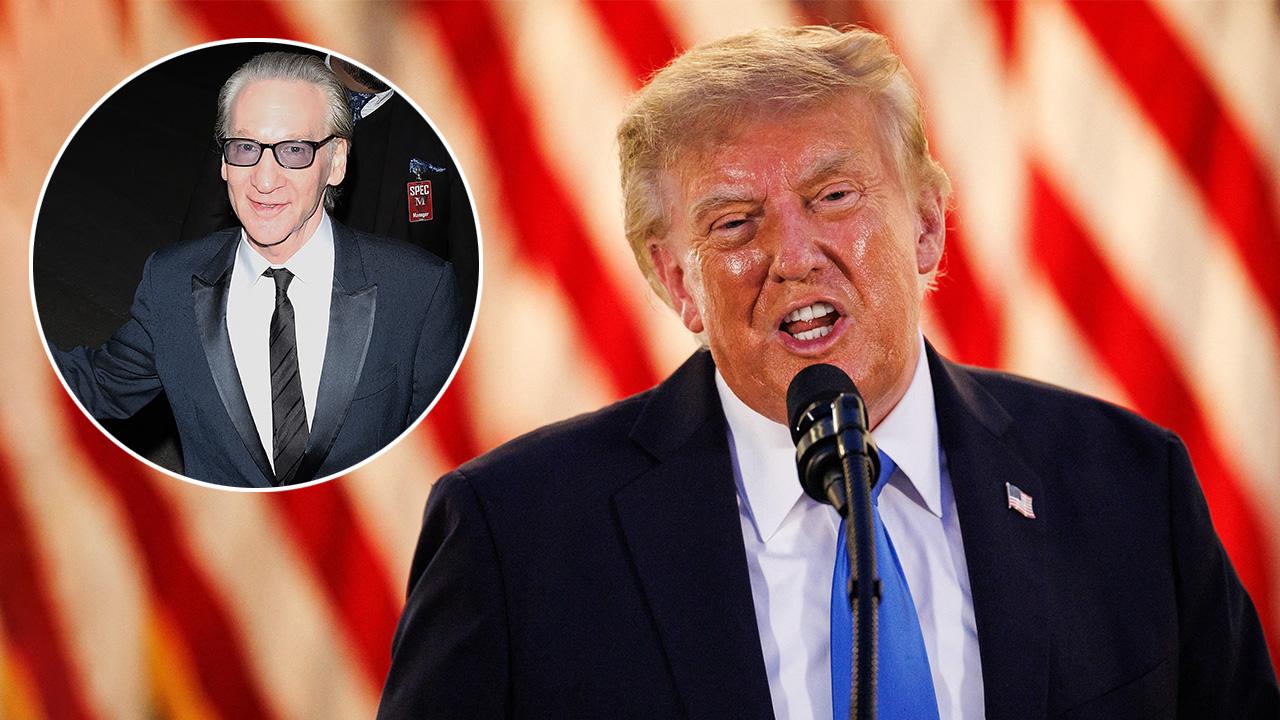Image of Bill Maher and Donald Trump