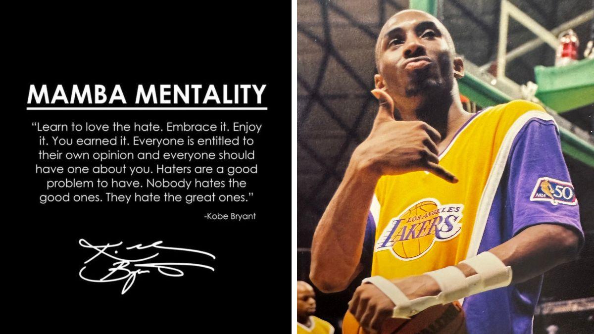 image of 'Learn to love the hate,' the quote reads. 