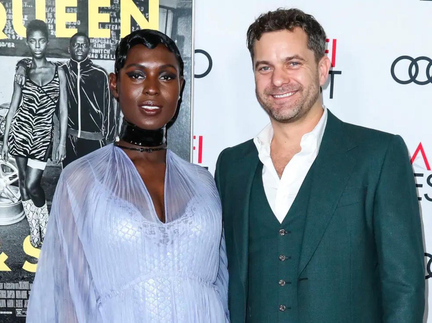 joshua jackson looks upset groceries jodie turner smith