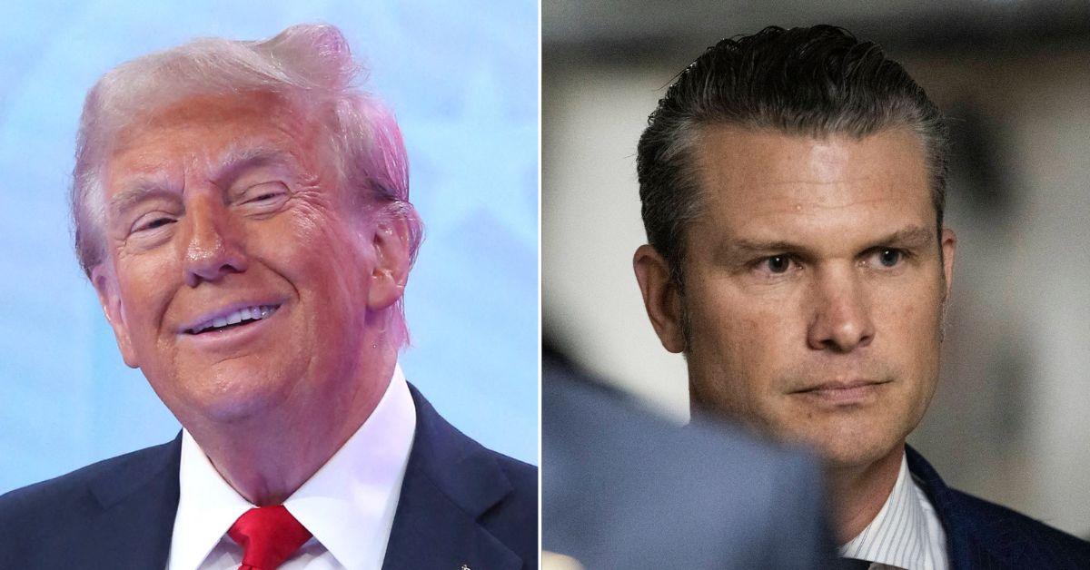 Donald Trump Defends Nominating Pete Hegseth For Secretary Of Defense