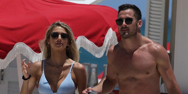 Olivia Culpo's Ex Danny Amendola Hits the Beach With a Mystery Girl