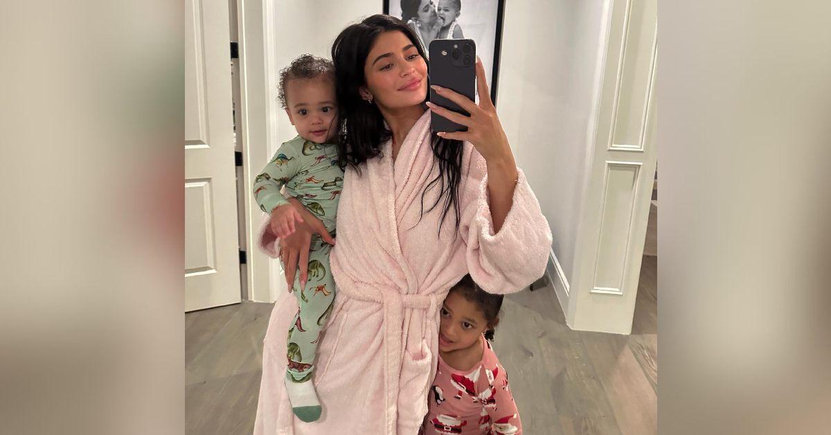 Kylie Jenner Films Morning Routine With Her 2 Kids: Watch