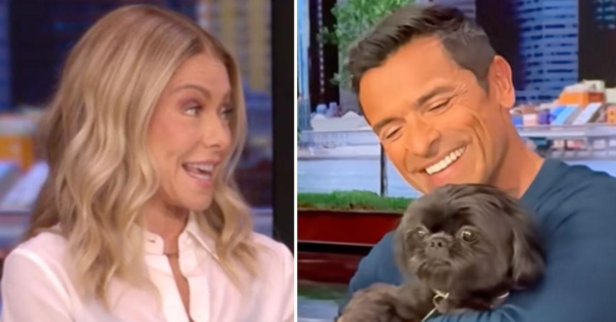 Kelly Ripa Teases Mark Consuelos After He Admits to Having 'Weird Bond' With Dog Lena: 'I Would Say Codependency'