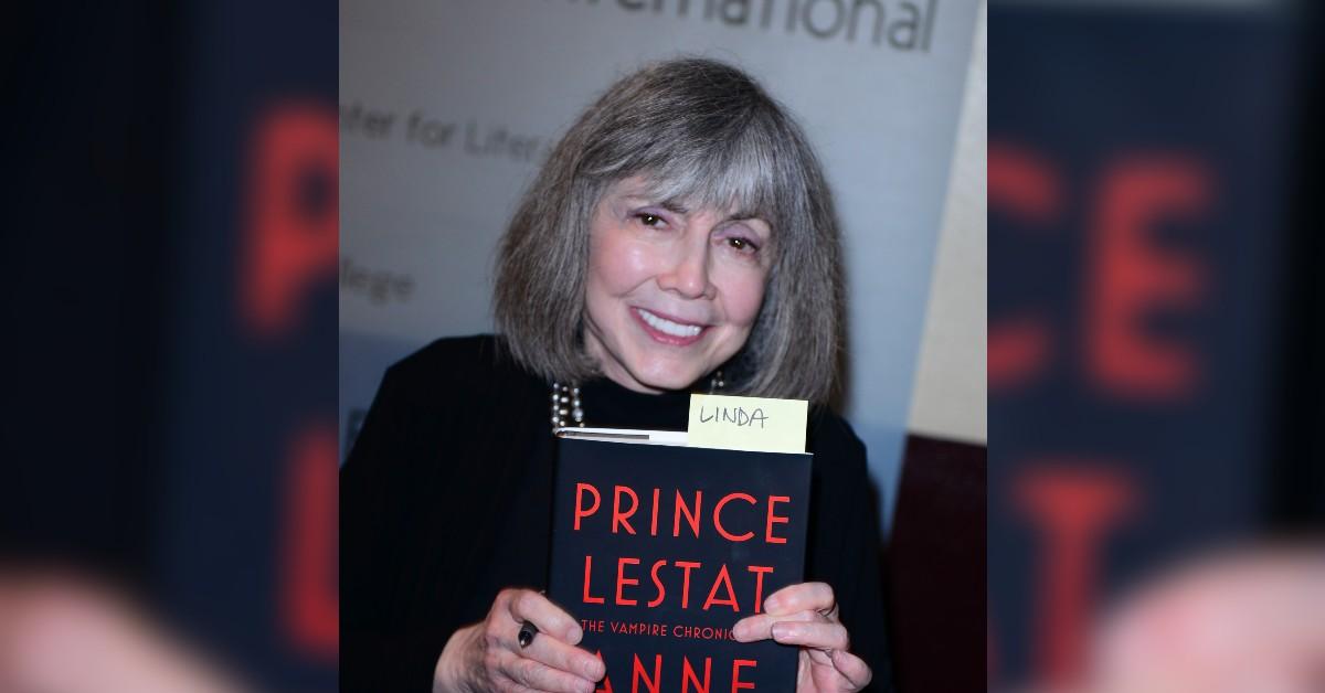 interview with the vampire author anne rice dead at