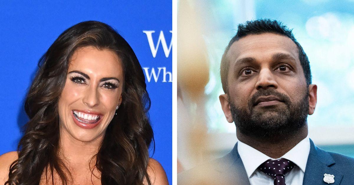 split photo Alyssa Farah Griffin & Kash Patel