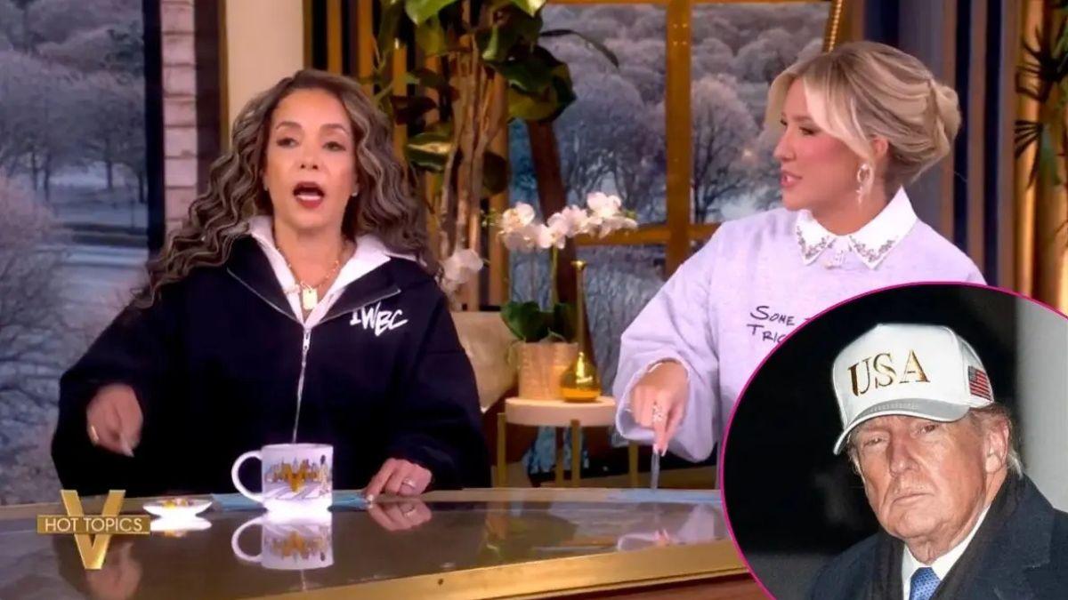 Image of Sunny Hostin has clashed with Savannah Chrisley over her support for President Donald Trump.