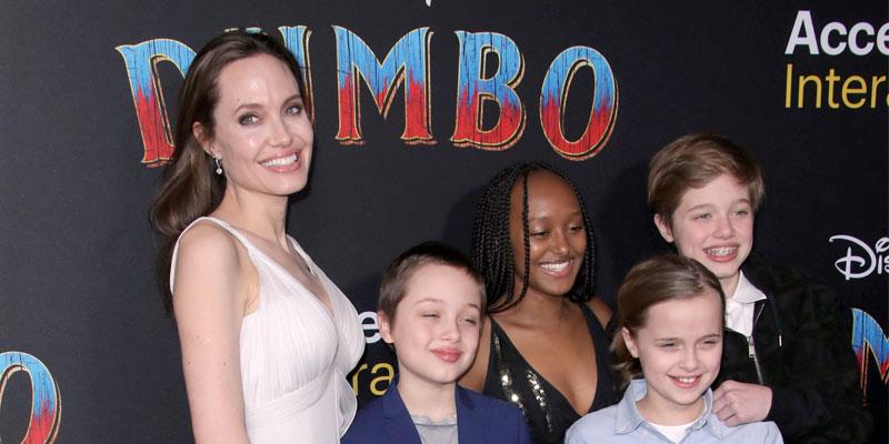 Angelina Jolie & Kids