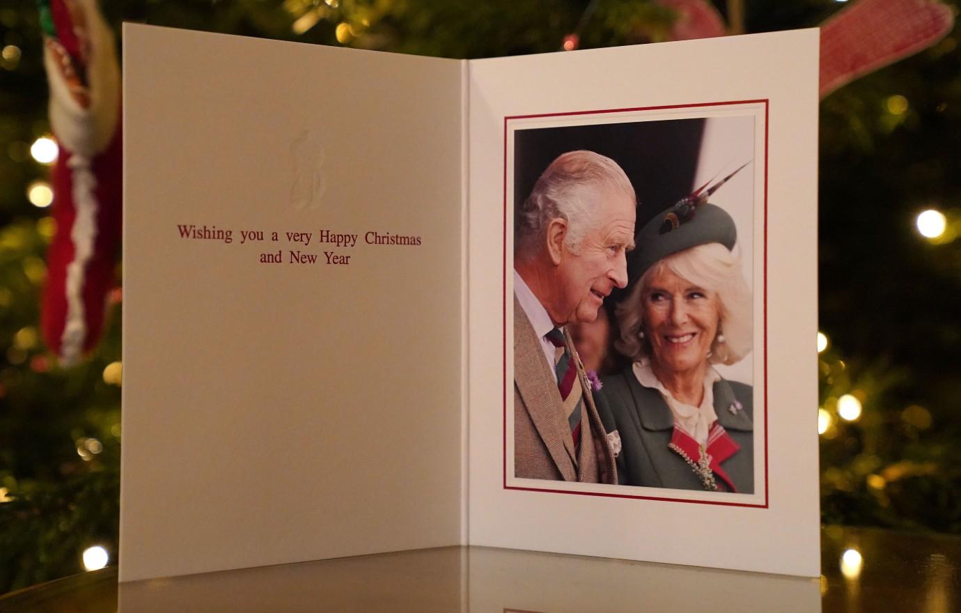 king charles queen consort camilla christmas card