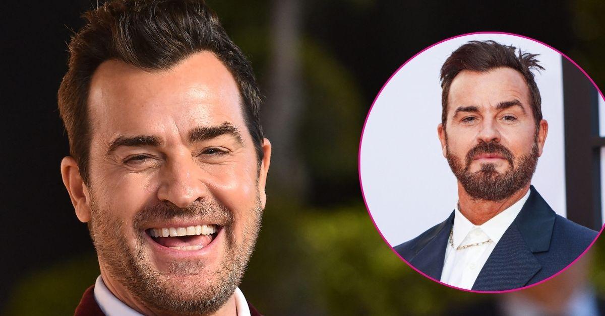 split photo of Justin Theroux