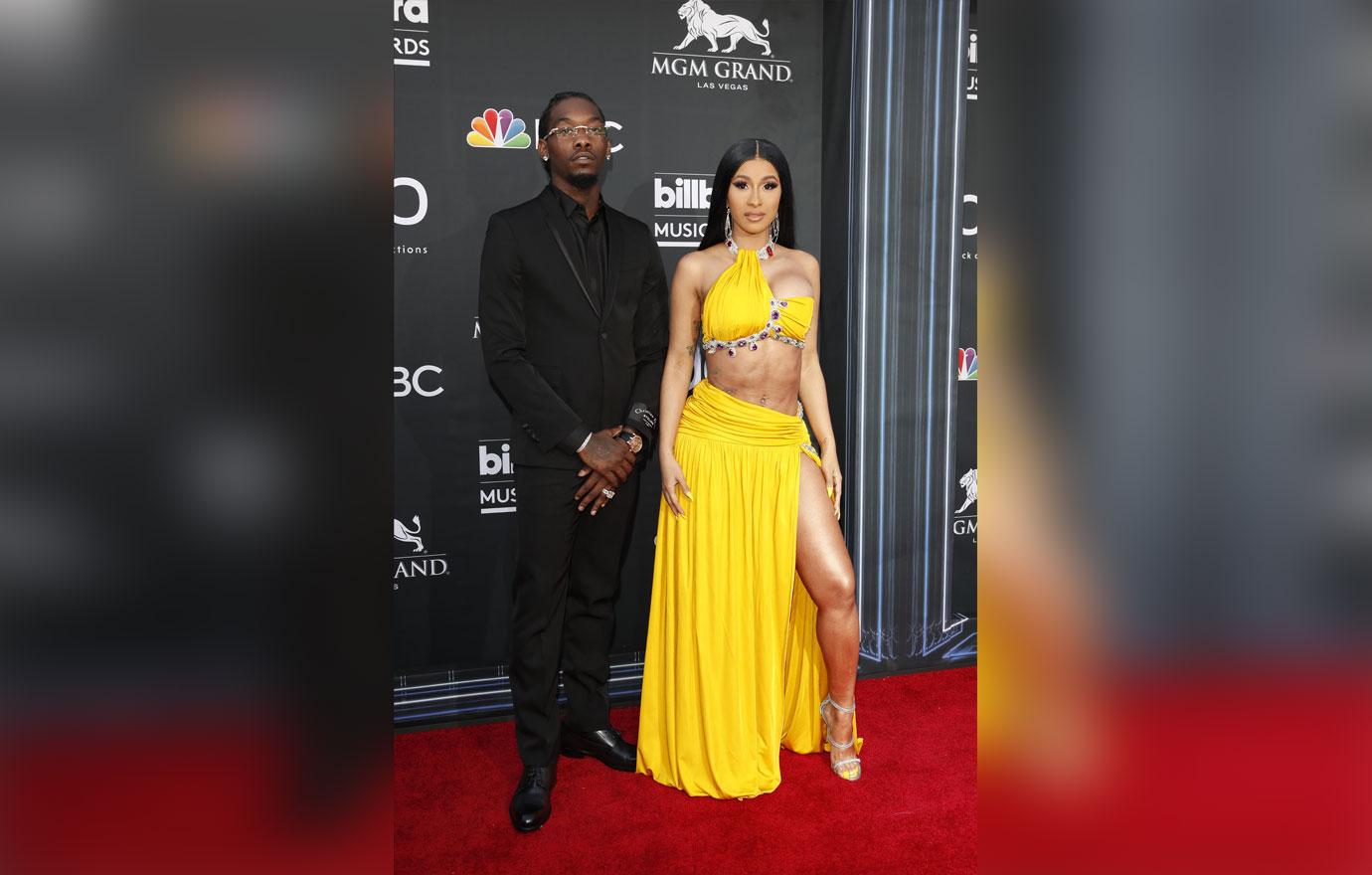 Cardi B And Offset On Red Carpet 'Vogue' Interview