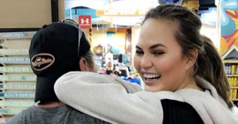 Chrissy teigen gets temporary tattoo stranger revenge hero