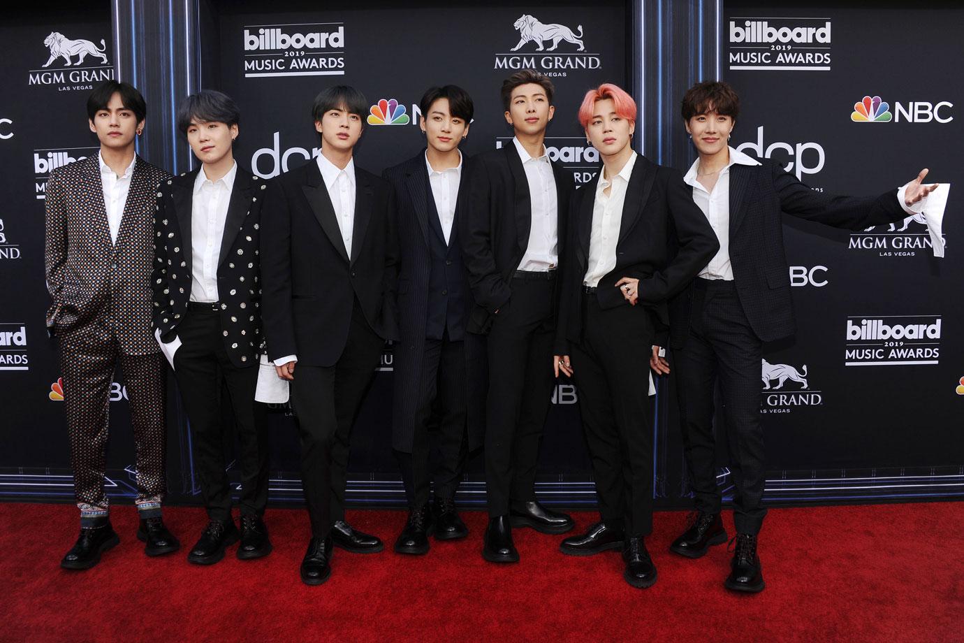 BTS On The BBMAs Red Carpet j-hope bts cultural appropriation