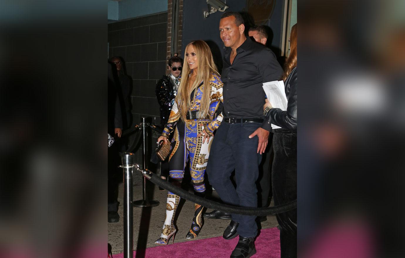 Jennifer Lopez and Alex Rodriguez party at Beauty &amp; Essex