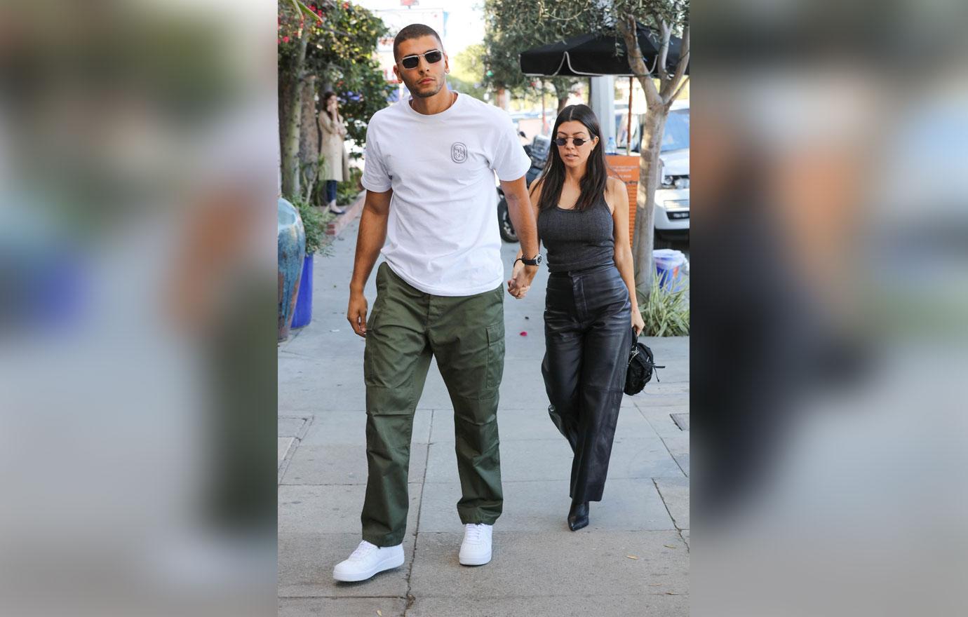 Kourtney Kardashian Younes Bendjima PDA