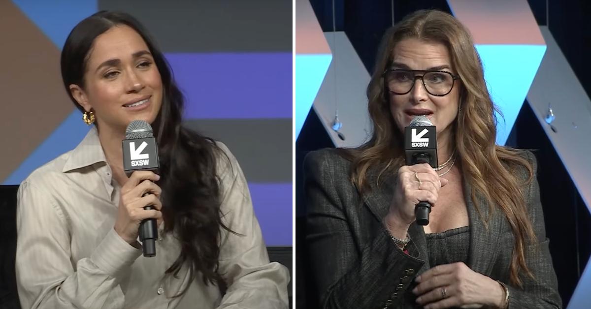brooke shields meghan markle sxsw panel serious precious