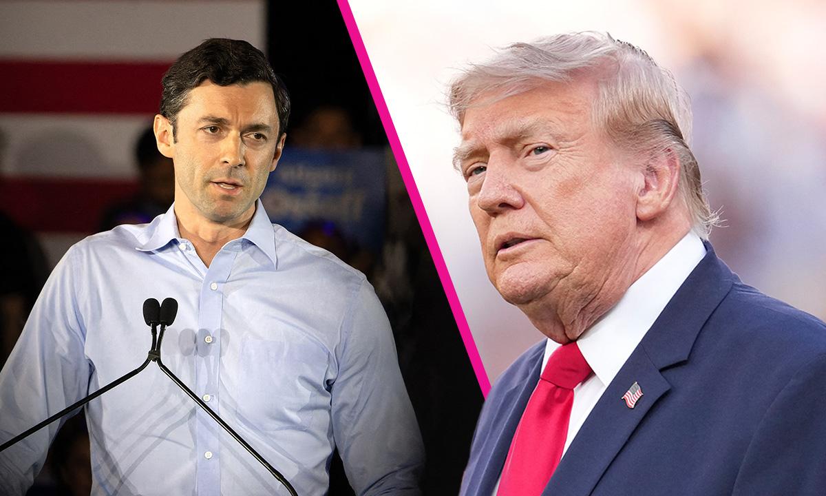 Jon Ossoff, ,donald Trump