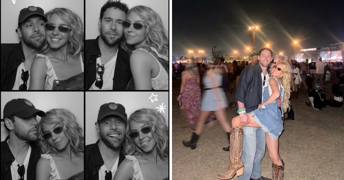 image of The star's latest post comes as her romance with Scooter Braun continues to make headlines online.
