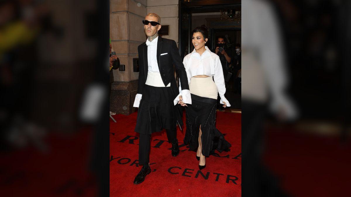 Photo of Travis Barker and Kourtney Kardashian were legally married in May 2022.