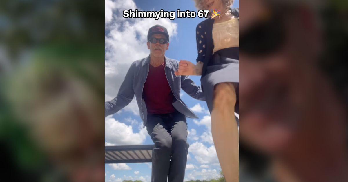 Kevin Bacon Channels Footloose With Shimmy Video on 67th Birthday