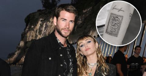 miley cyrus tattoo divorce