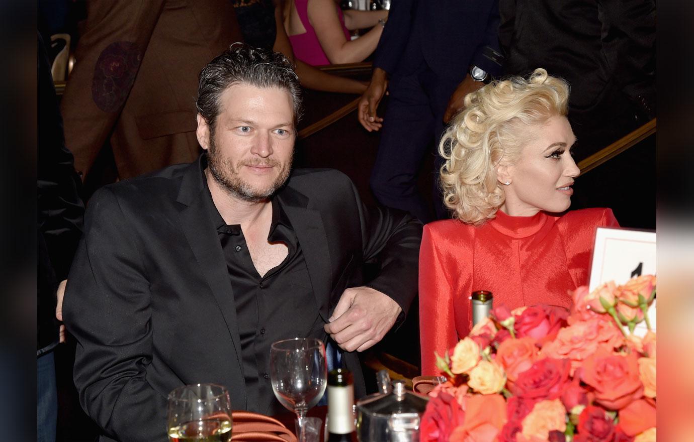 Gwen stefani blake shelton not talking 3