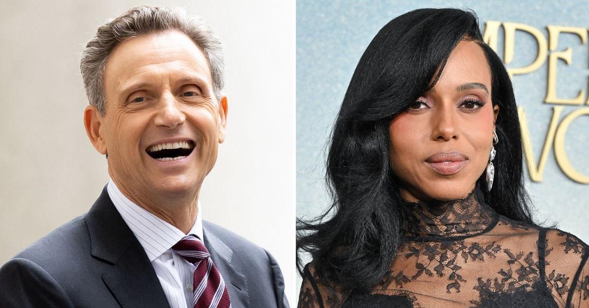'Scandal' Stars Tony Goldwyn and Kerry Washington Playfully Discuss Presidential Aspirations