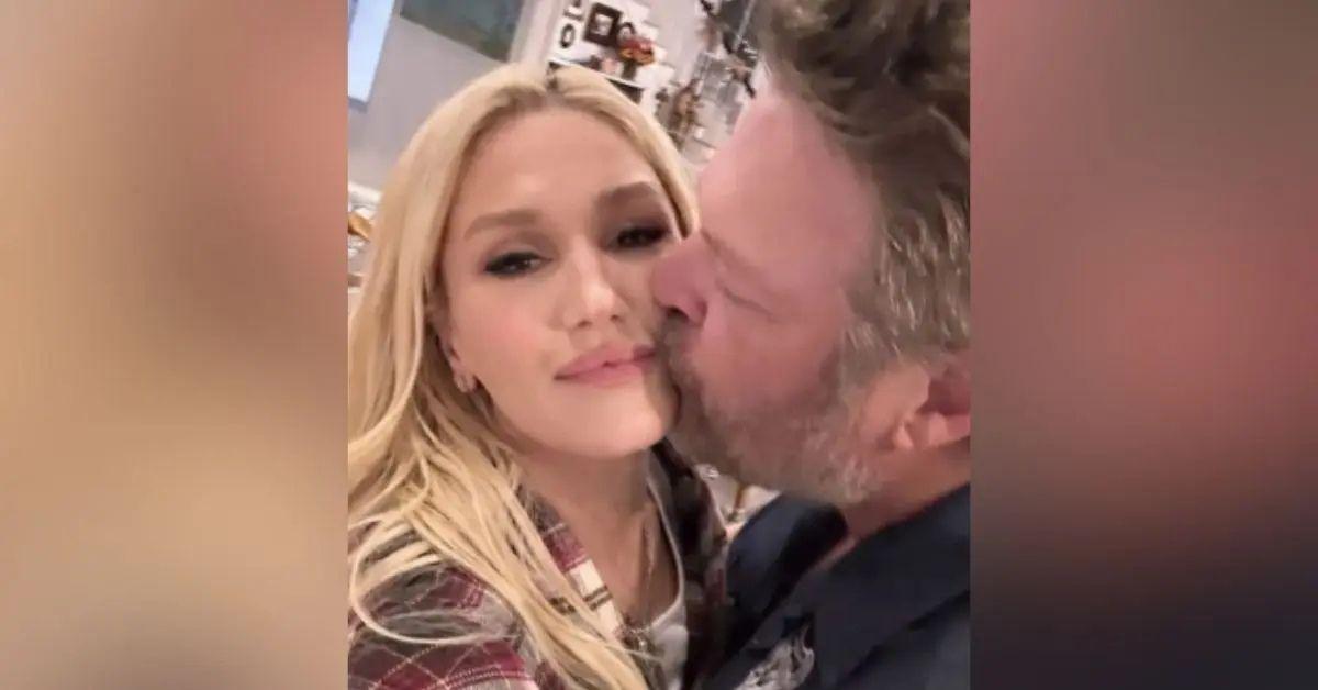 Photo of Gwen Stefani and Blake Shelton's marriage was believed to be 'in trouble.'