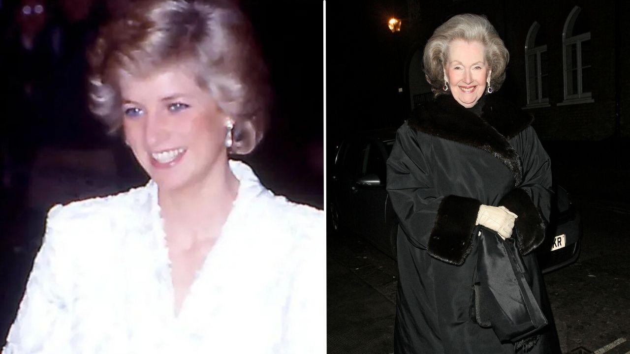 image of Diana and raine Spencer 