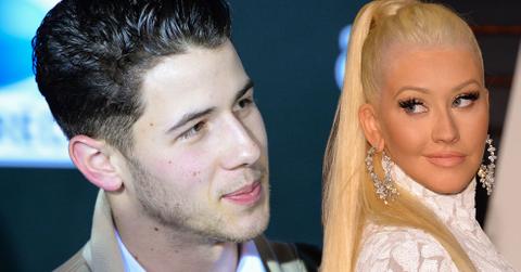 Christina aguilera nick jonas flirting