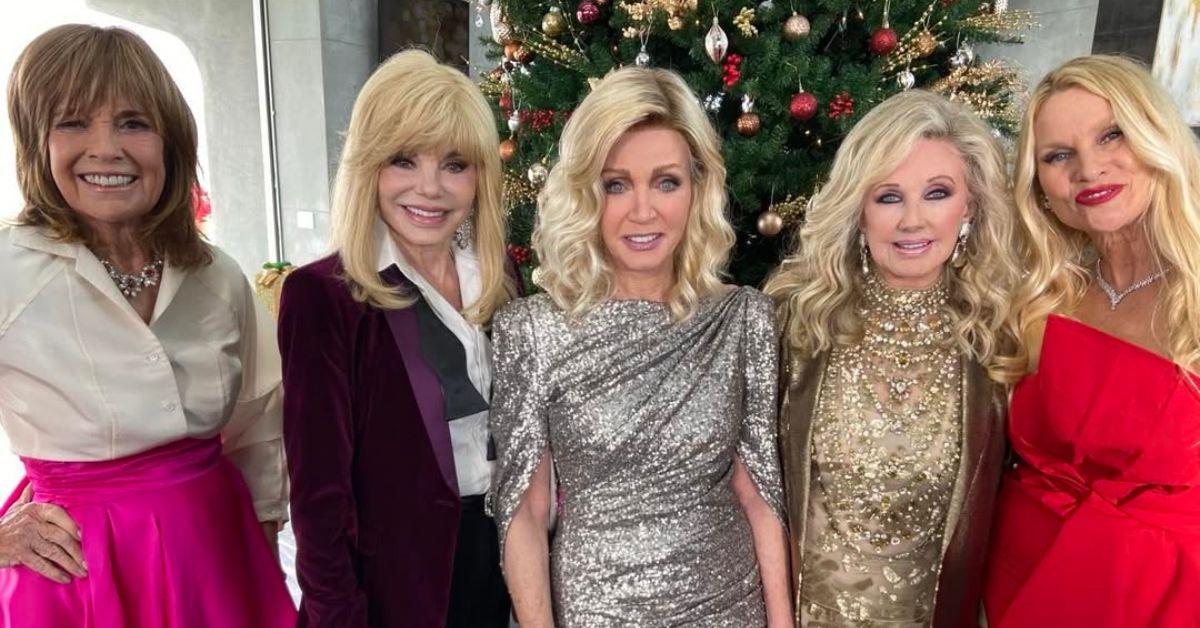 Photo of Loni Anderson, Morgan Fairchild, Linda Gray, Donna Mills and Nicollette Sheridan