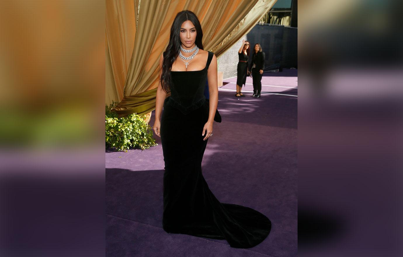 KIm Kardashian At 71st Primetime Emmy Awards - Red Carpet, Los Angeles, USA - 22 Sep 2019