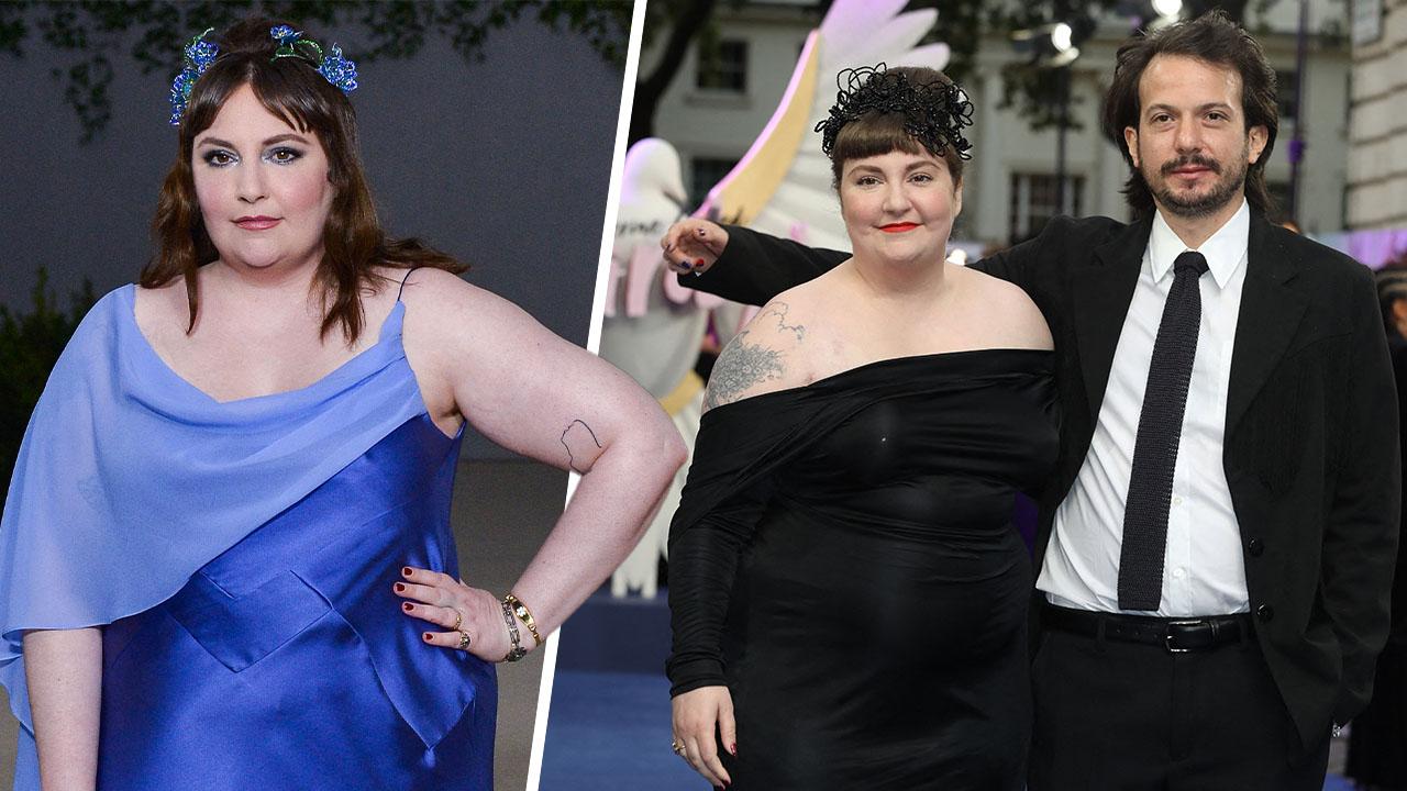 Photo of Lena Dunham and Luis Felber