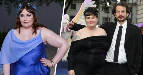Photo of Lena Dunham and Luis Felber