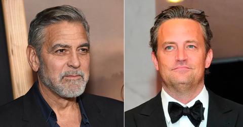george clooney matthew perry wasnt happy friends sitcom