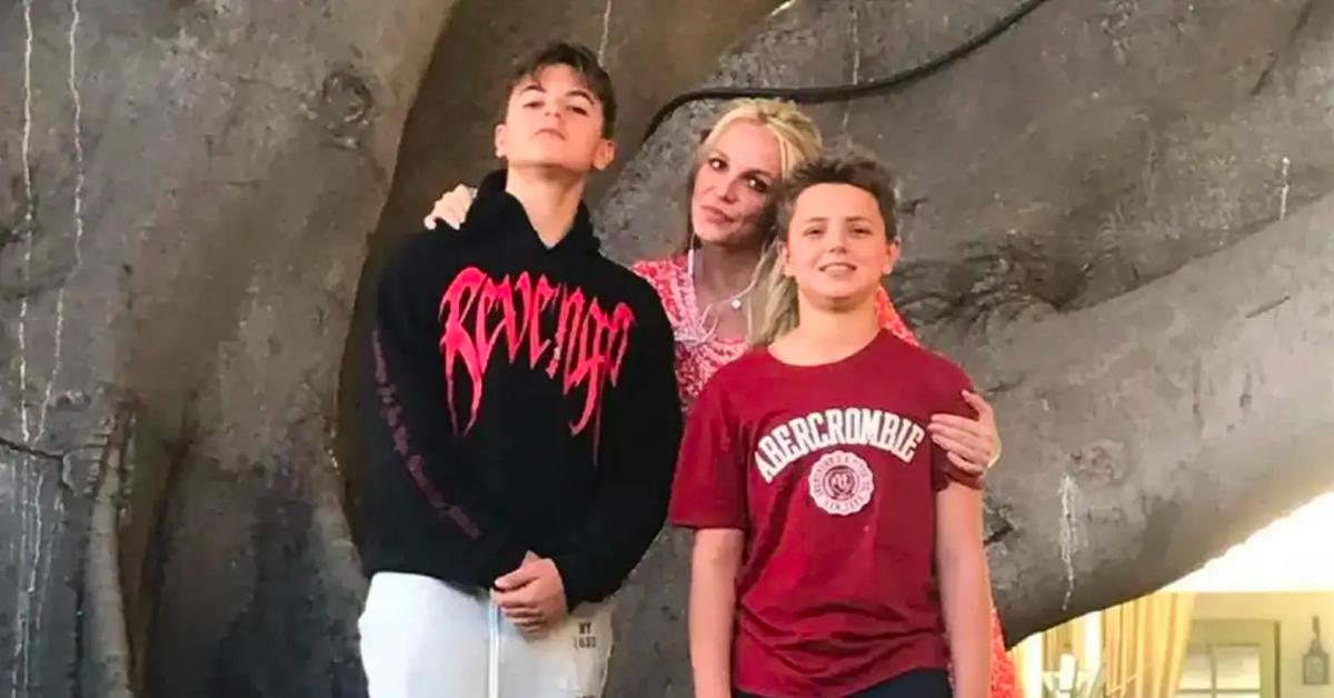 britney spears sons jayden sean hawaii kevin federline