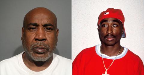 Split photo of Keffe D & Tupac Shakur