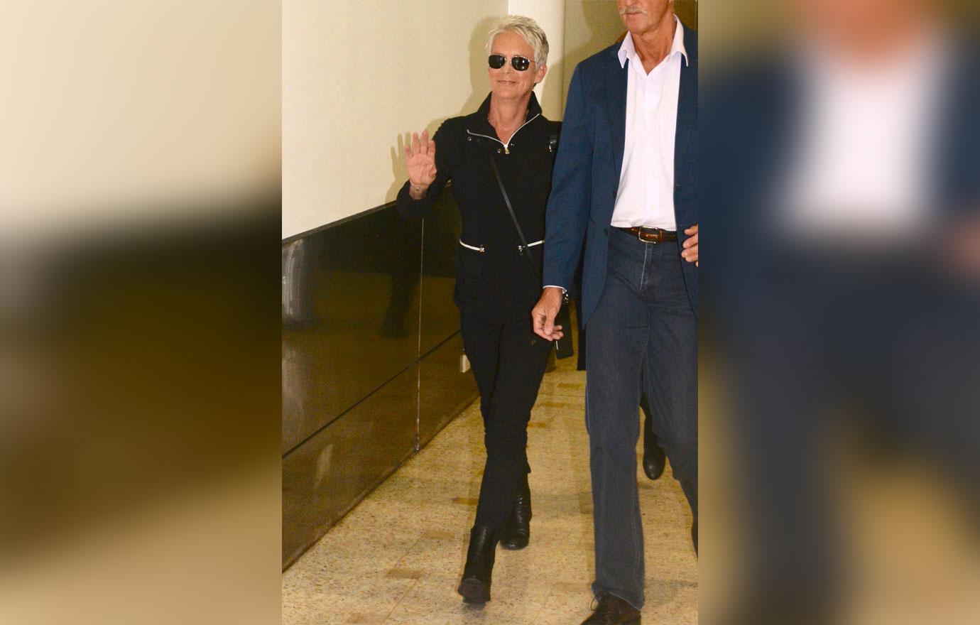 Jamie Lee Curtis touches down in Sydney