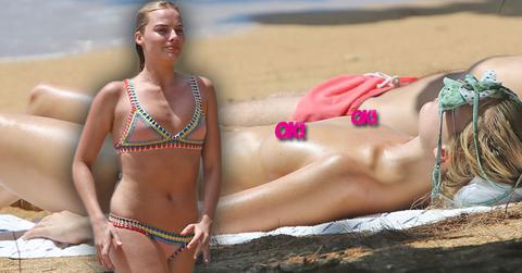 suicide squad margot robbie boobs bikini topless