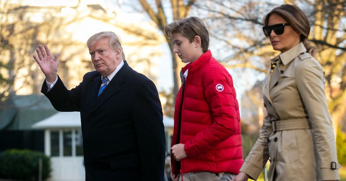 melania trump worries well being innocent son barron hate country