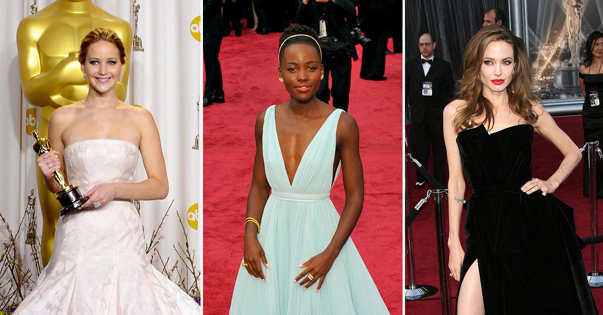 25 Of The Oscars Best Dressed Celebs Ever: Jennifer Lawrence, Angelina Jolie  & More