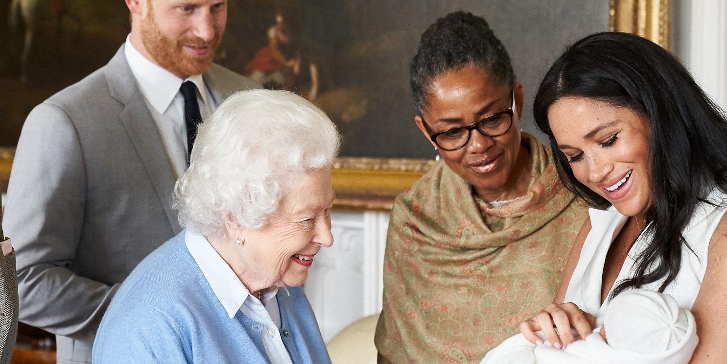 queen elizabeth prince harry meghan markle met lilibet via zoom