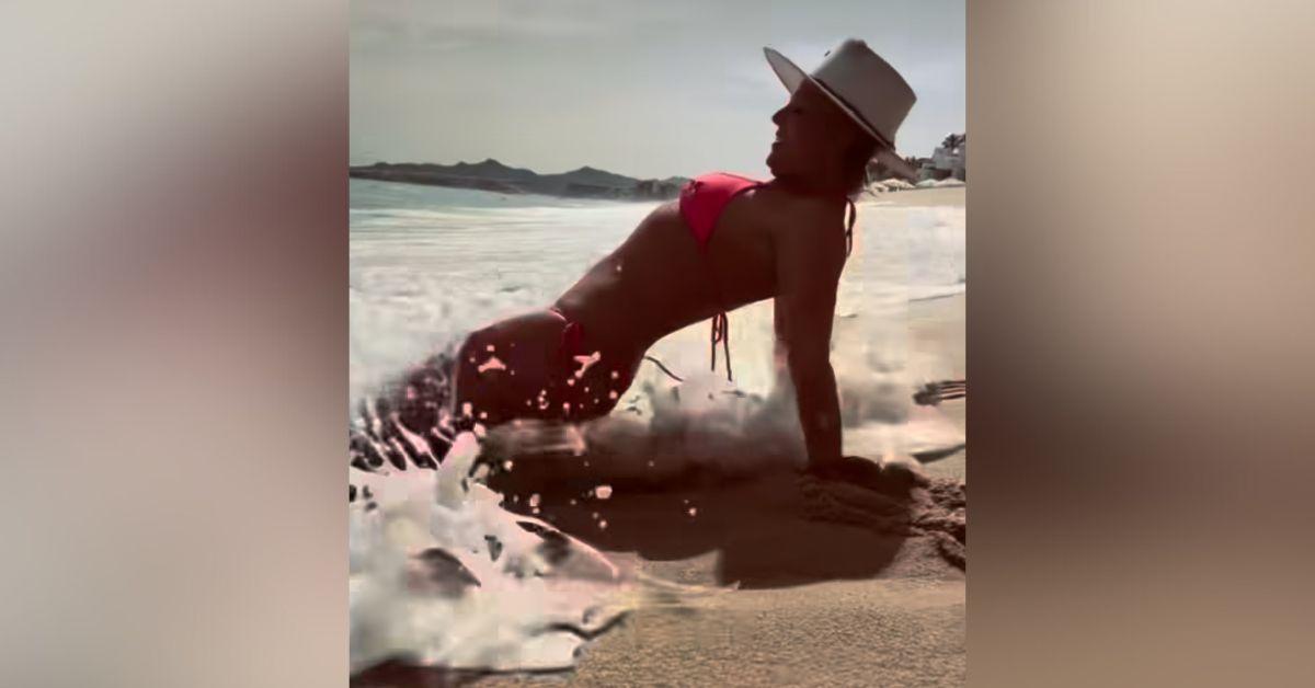 bikini clad britney spears gyrates her first time out decades