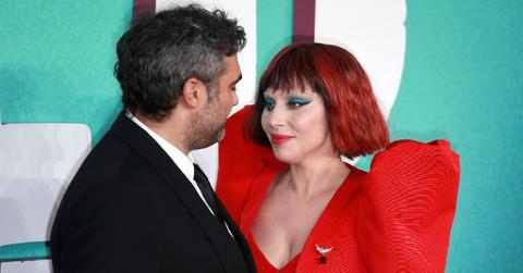 Photo of Lady Gaga and fiancé Michael Polansky.