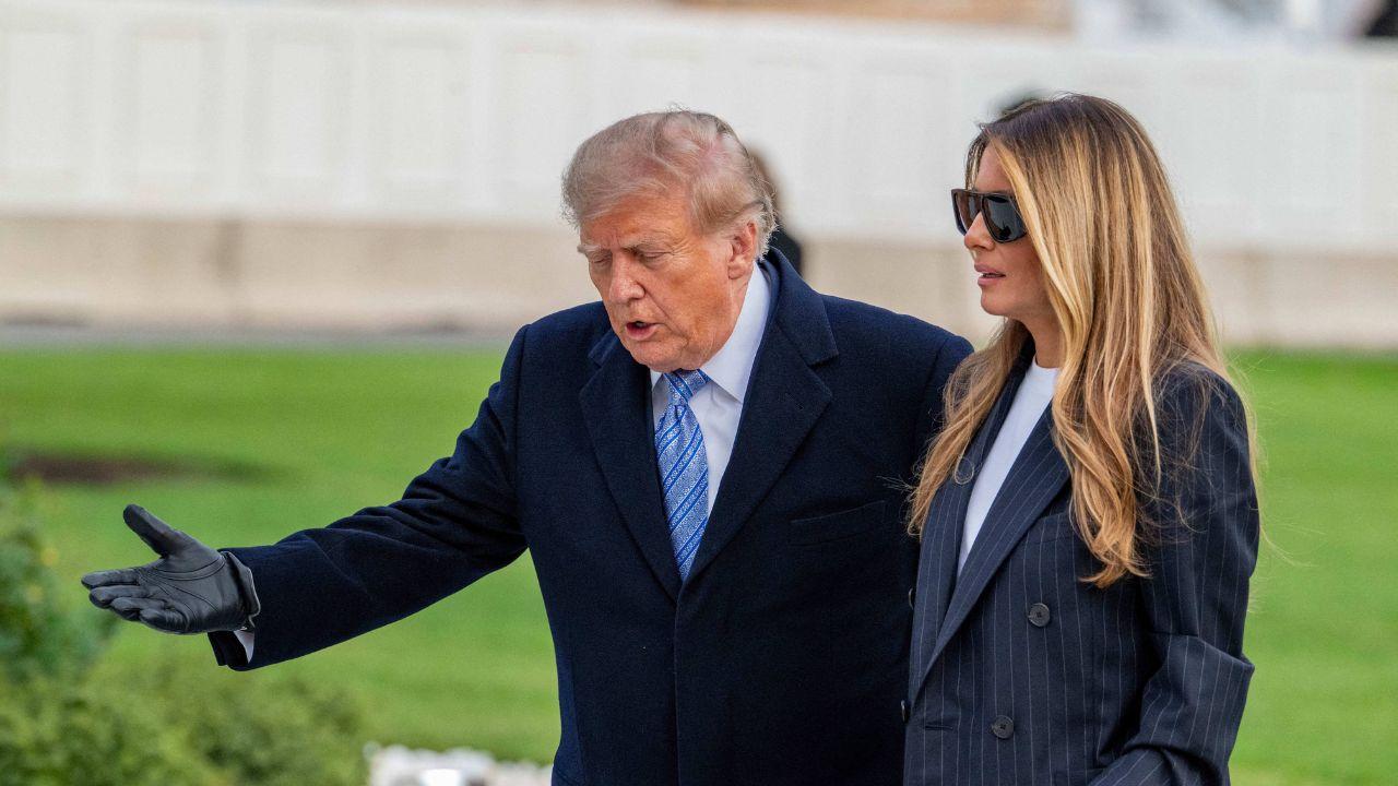 Photo of Melania praised Trump's UN speech. 