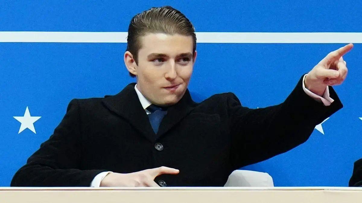 image of It's unclear if the 20-year-old business student has political aspirations.