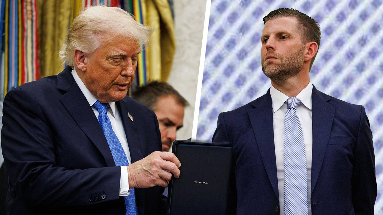 Donald and Eric Trump