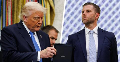 Donald and Eric Trump